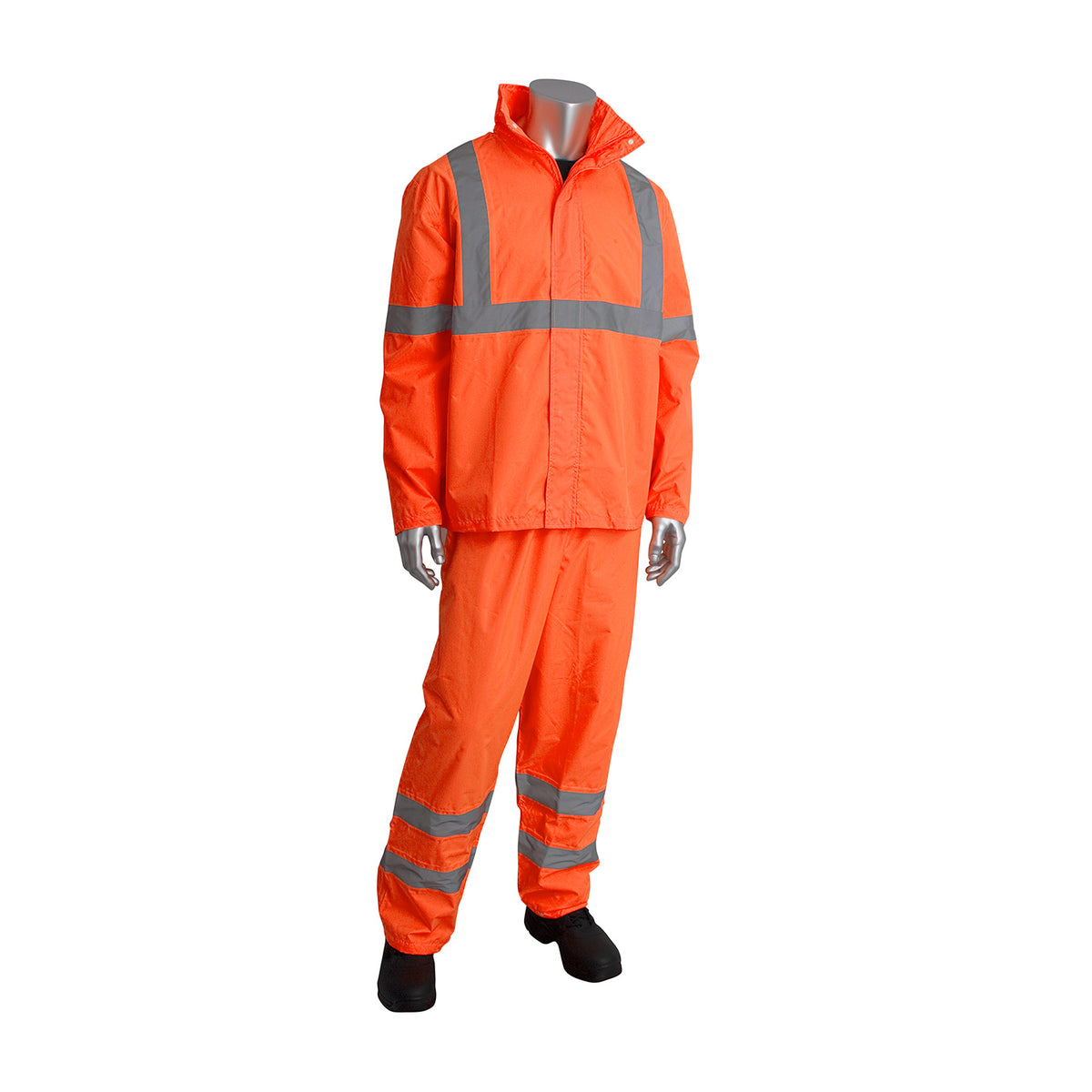 PIP 353-1000 Hi-Vis Rain Suit Waterproof Falcon Hi-Vis Orange