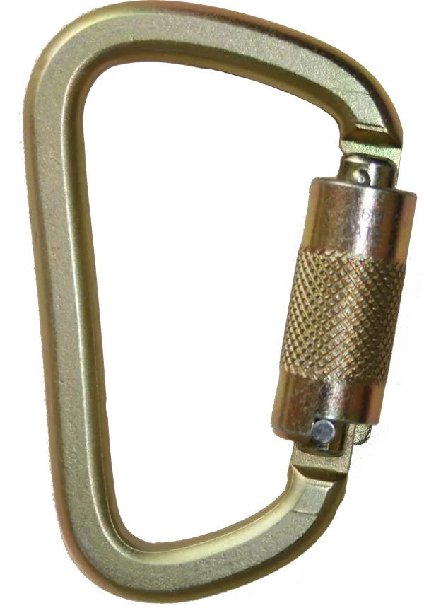French Creek 354-2Z Twist Lock Carabiner Steel