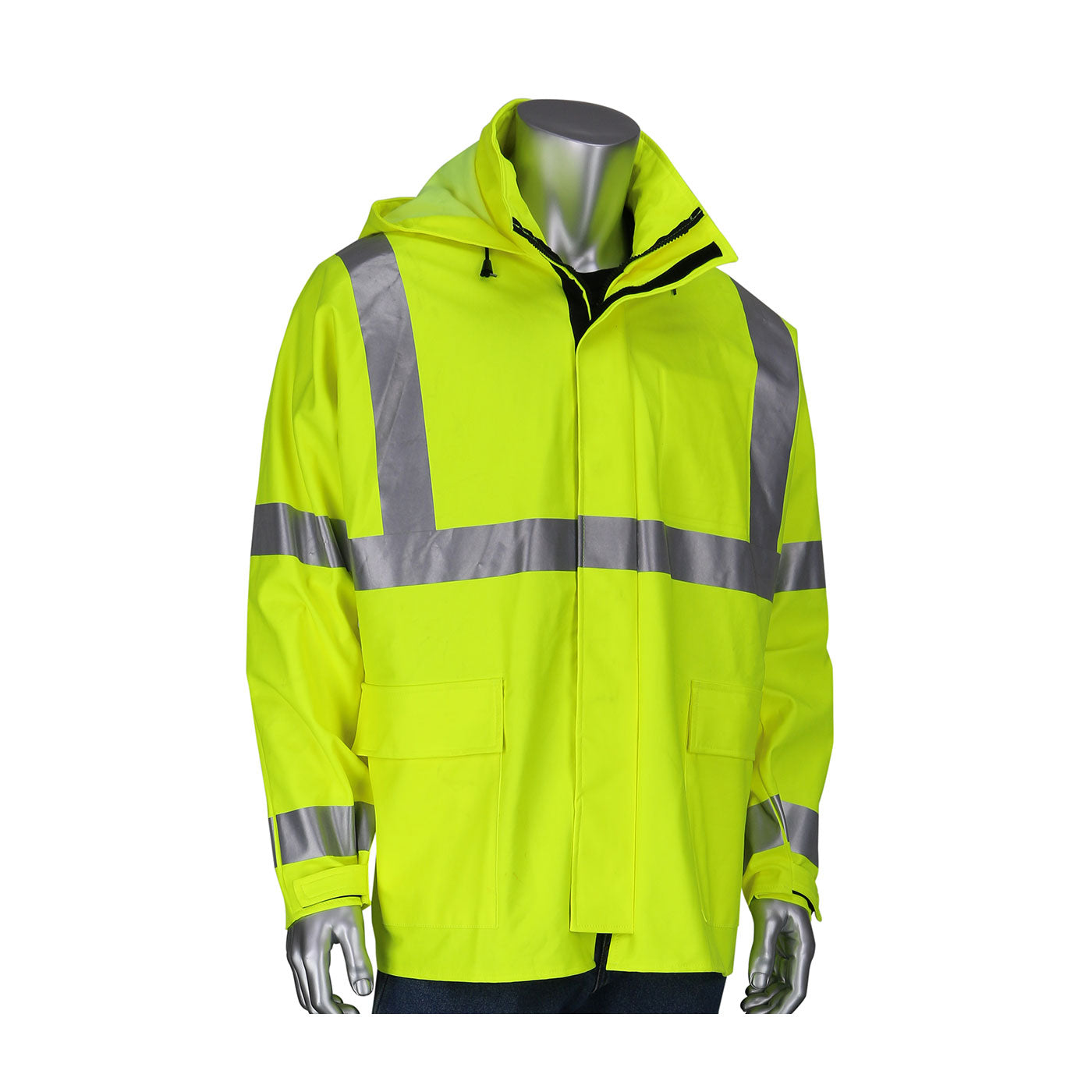 PIP 355-2500AR AR/FR Rainwear Jacket Hi-Vis Yellow