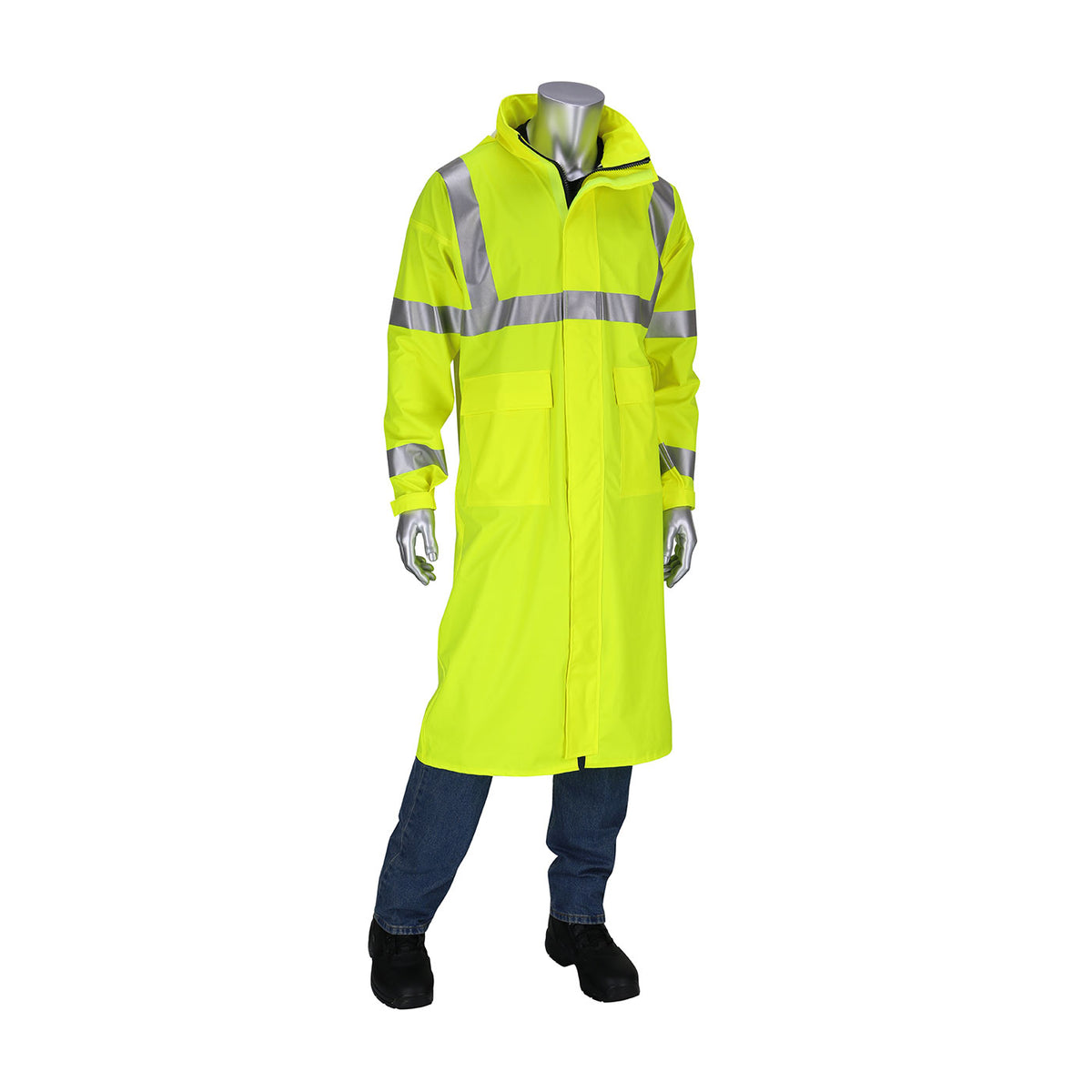PIP 355-2505AR AR/FR Rainwear Raincoat Hi-Vis Yellow