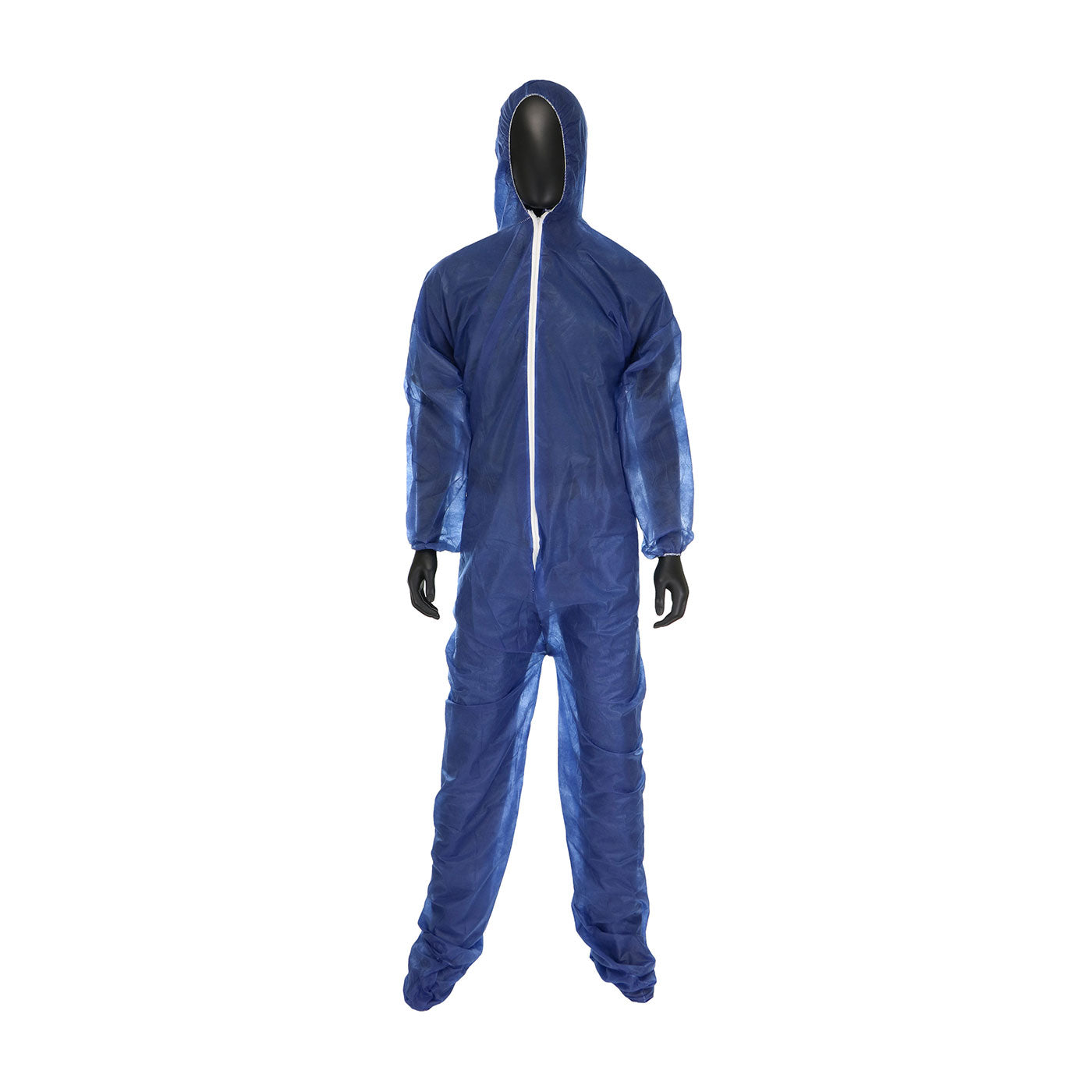 PIP 3584 Disposable Coverall with Hood & Boot SBP Blue
