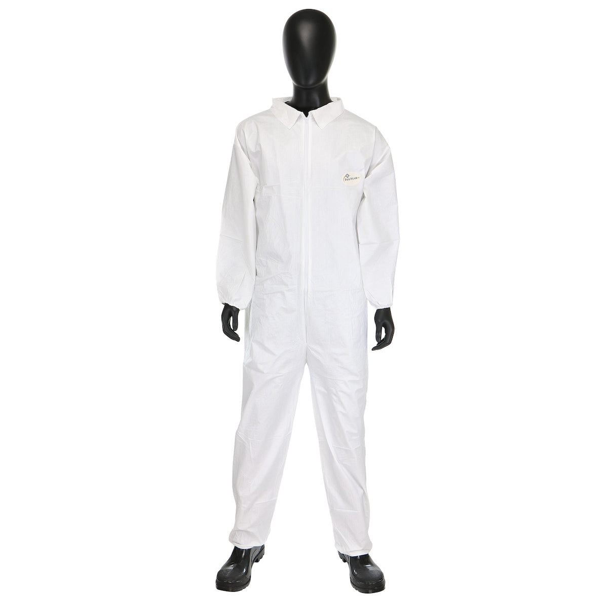 Posi-Wear 3602 Disposable Coverall PolyBreathe White