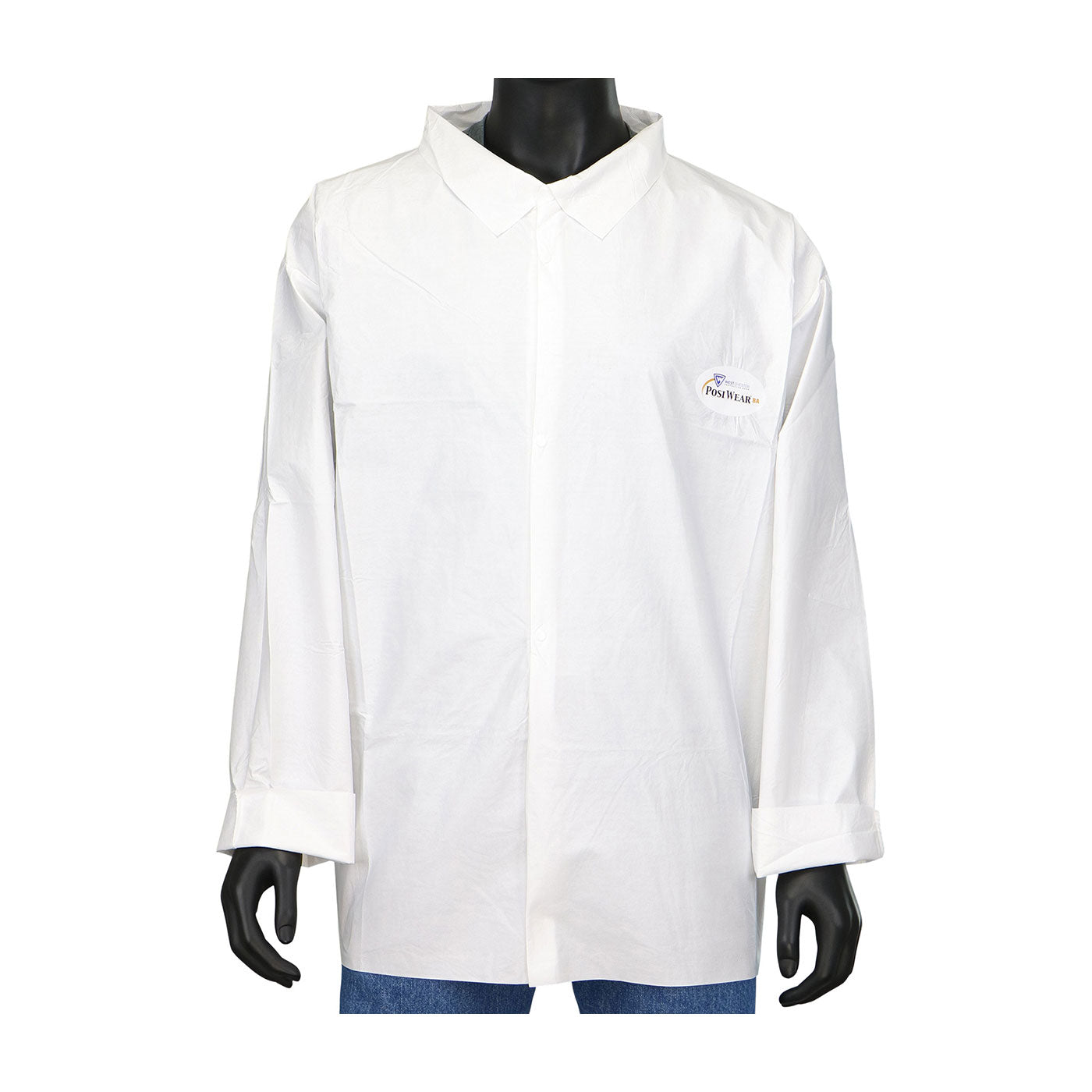 Posi-Wear 3617 Disposable Shirt PolyBreathe Breathable White