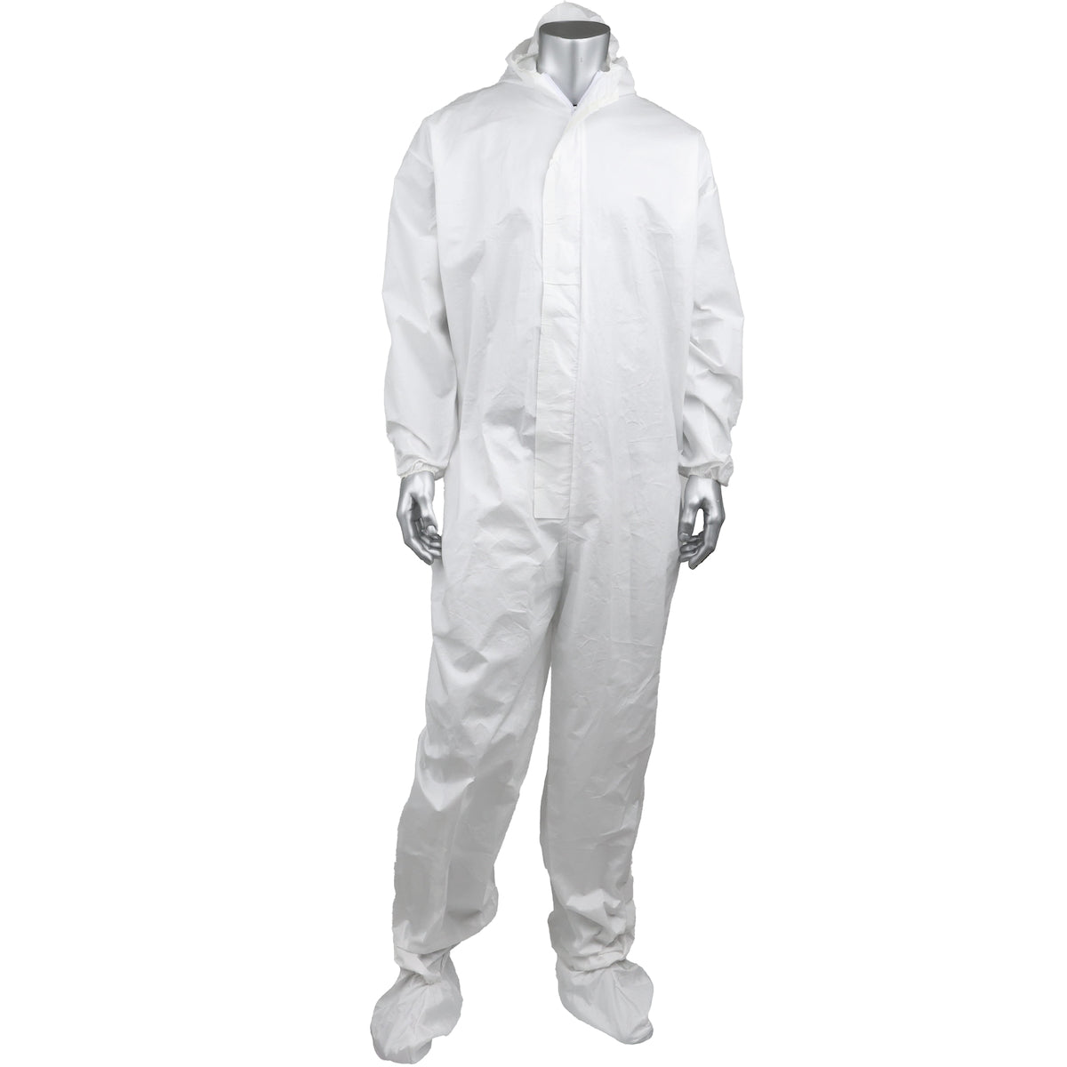 Posi-Wear 3629 Disposable Coverall PolyBreathe Breathable White