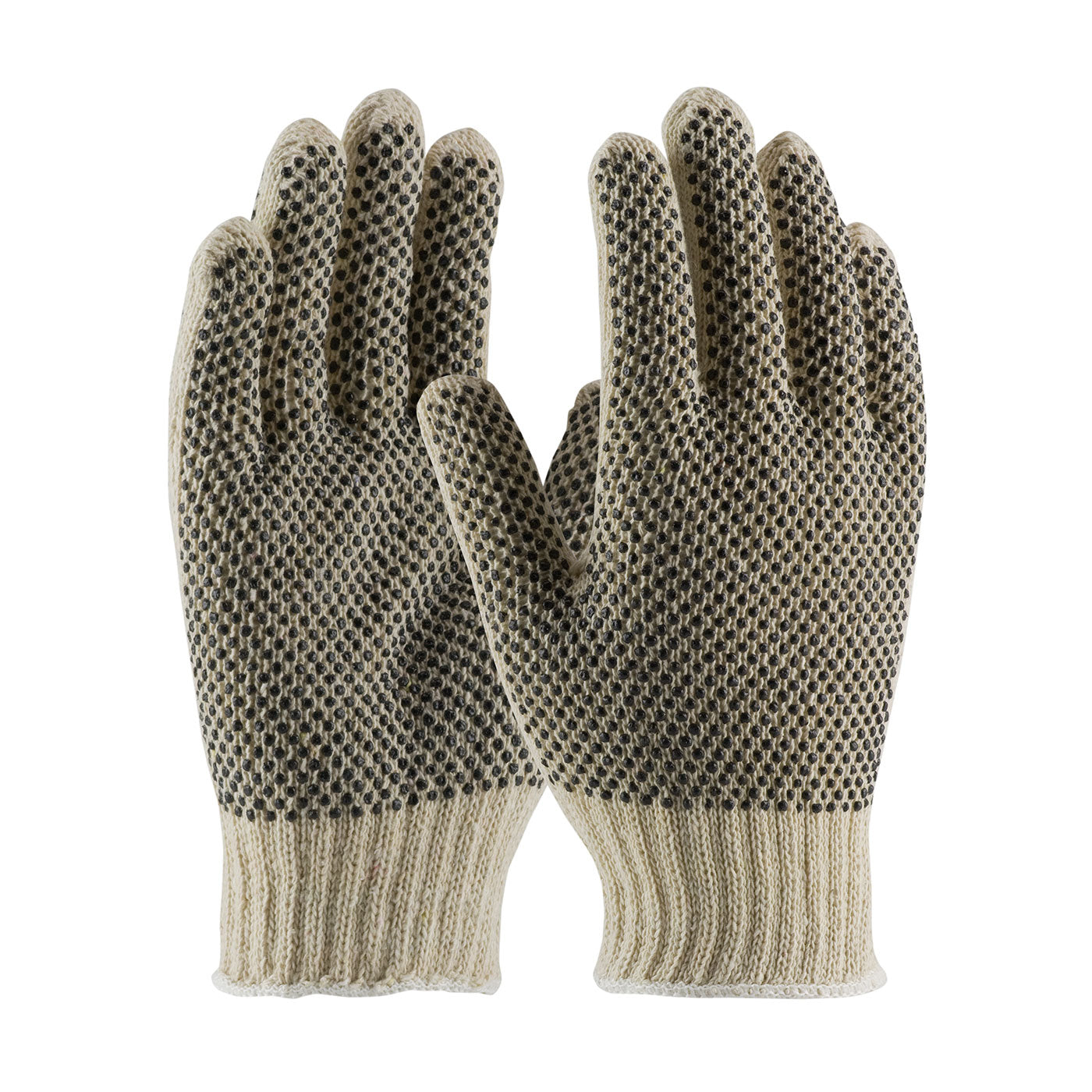 PIP 37-C112PDD Coated Work Gloves Cotton/Polyester Natural