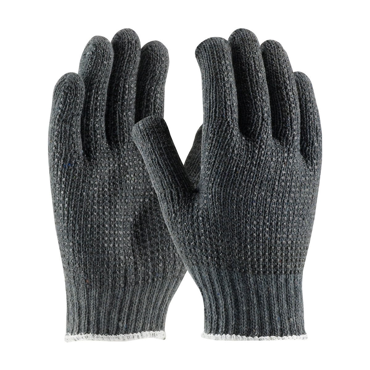PIP 37-C500PDD Coated Work Gloves Cotton/Polyester Gray
