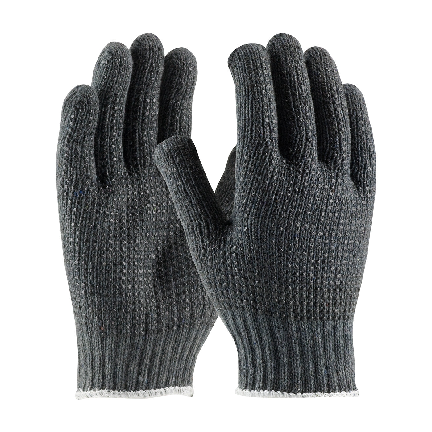 PIP 37-C500PDD Coated Work Gloves Cotton/Polyester Gray