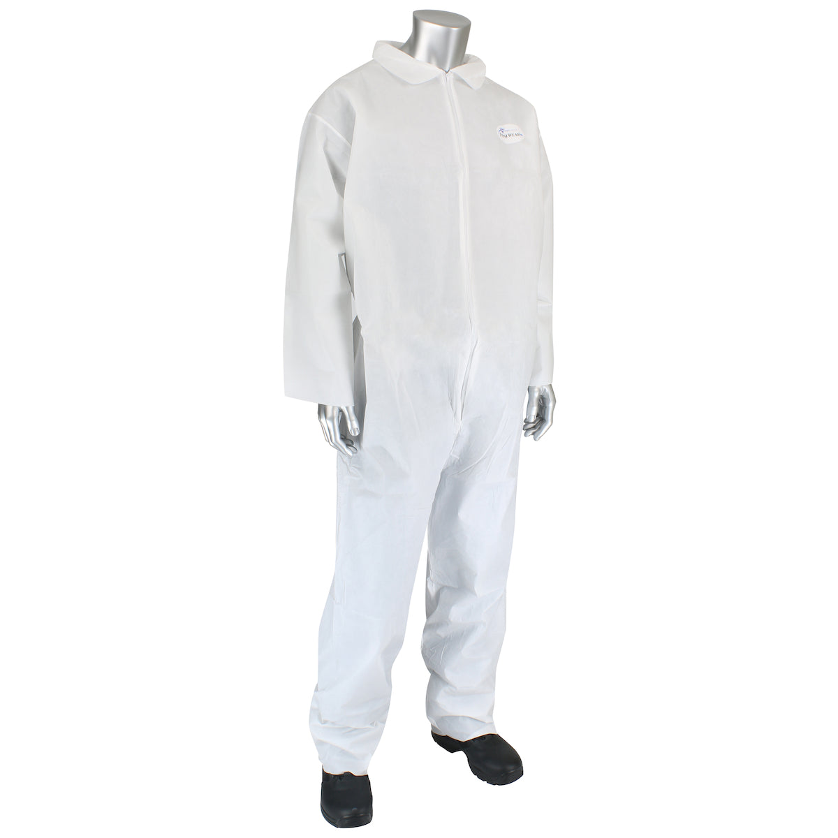 Posi-Wear 3700 Disposable Coverall PolySafe Chemical Resistant White
