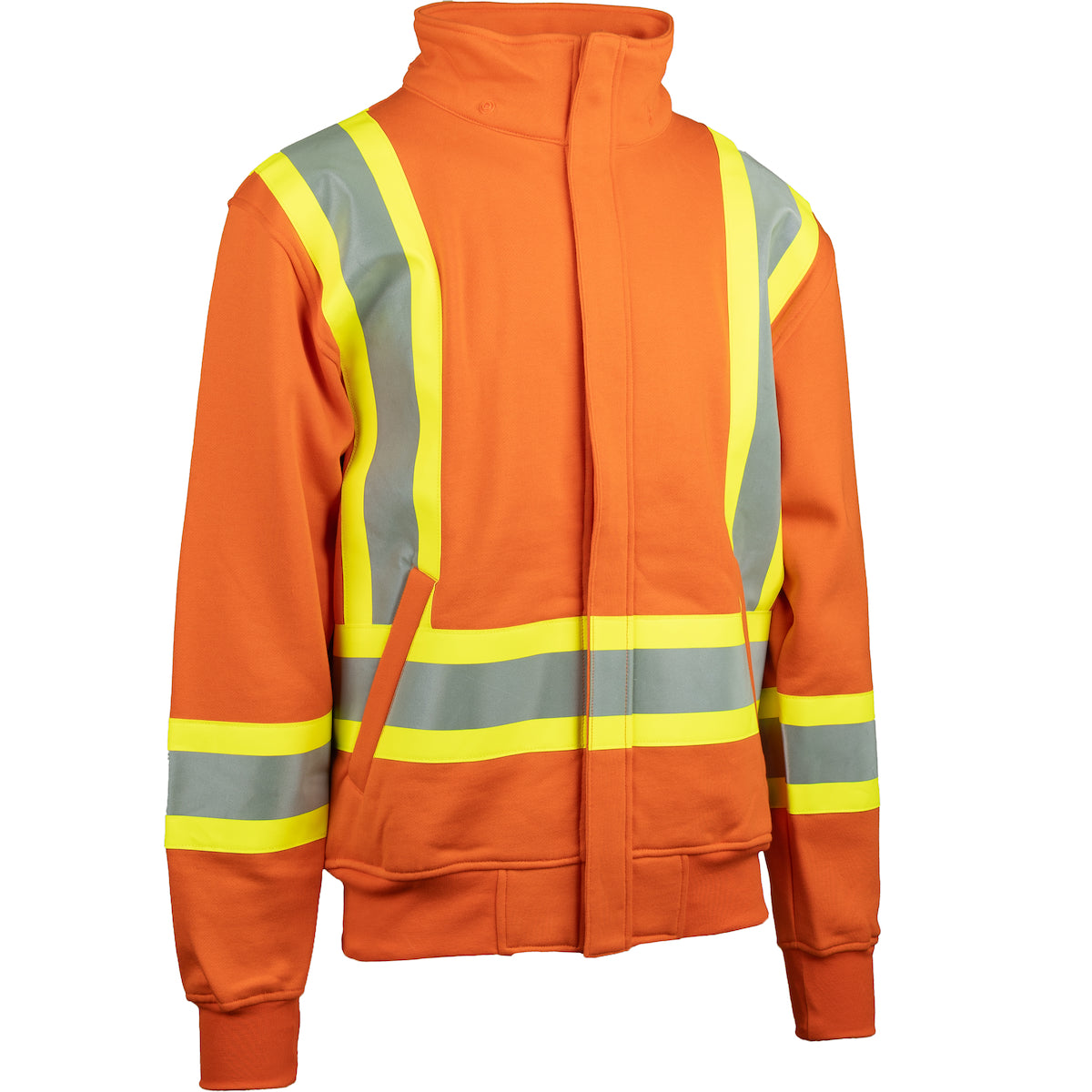PIP 385-1226FR FR Fleece Zip Hoodie Orange