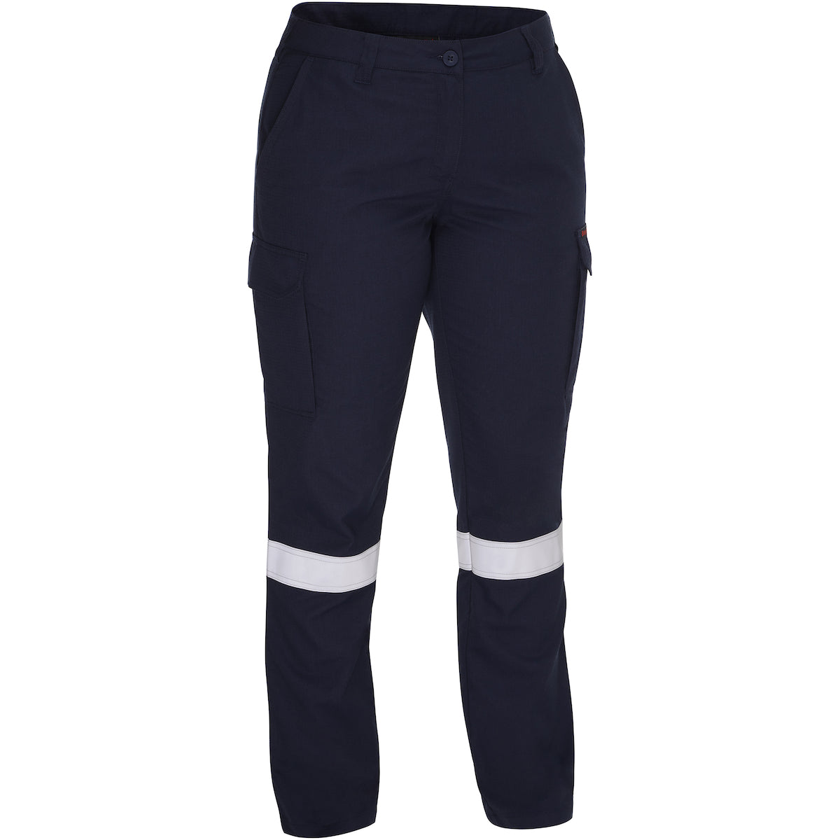 Bisley 385WFRCS FR Women's Taped Cargo Pant Aramid Lightweight Navy