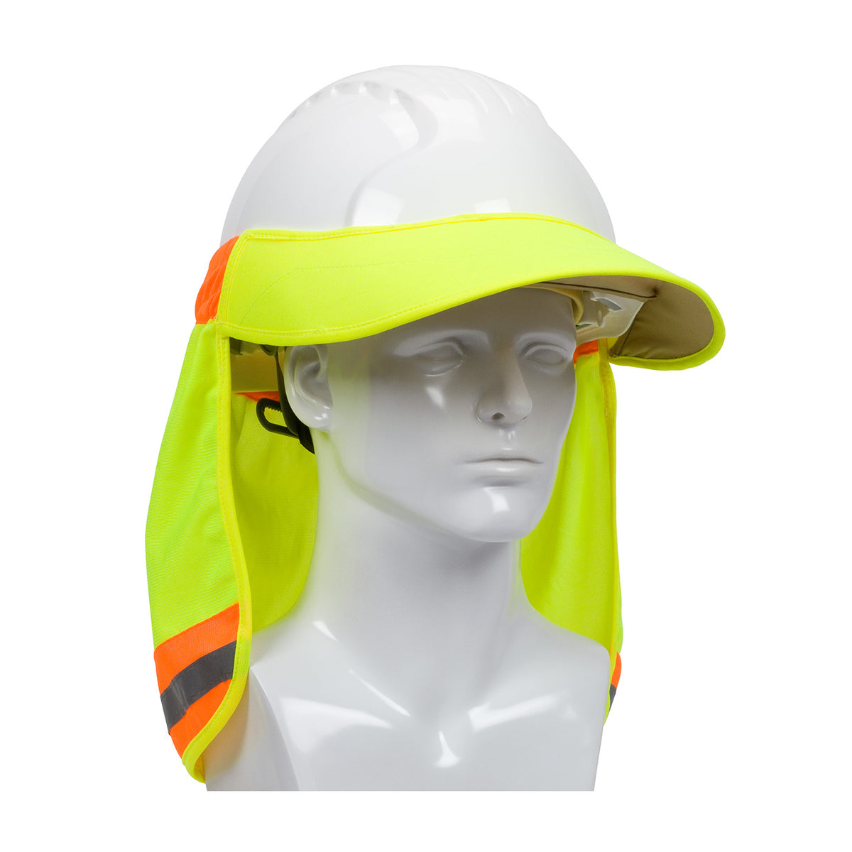 PIP 396-800 Hard Hat Visor and Neck Shade Hi-Vis Yellow