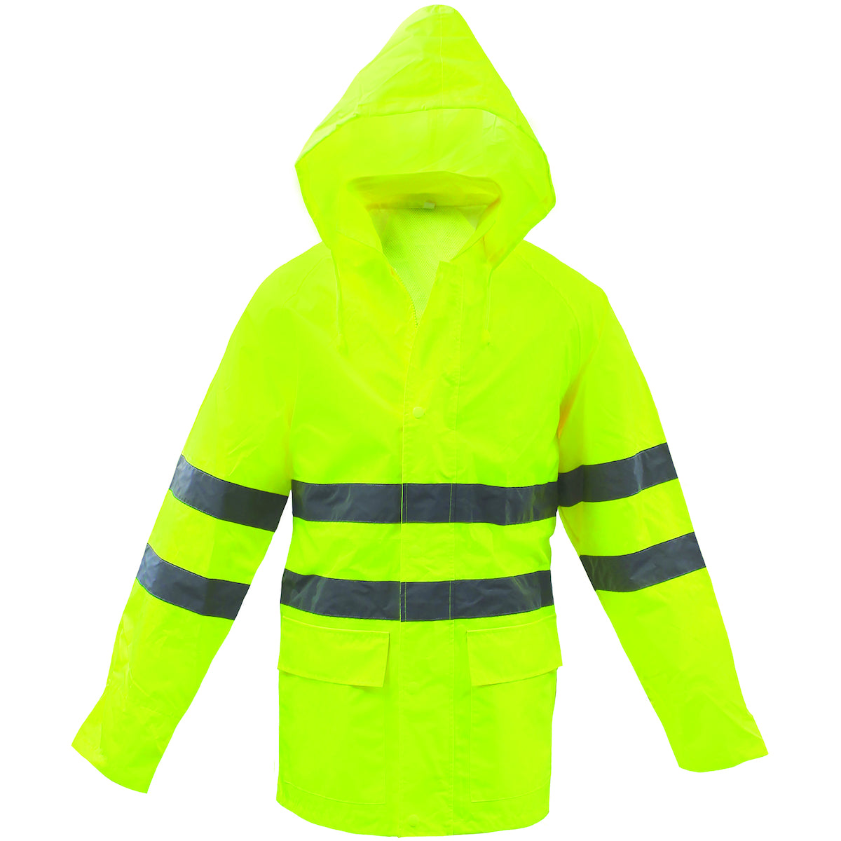 Boss 3NR5000 Hi-Vis Rainwear Jacket Polyester Waterproof Yellow