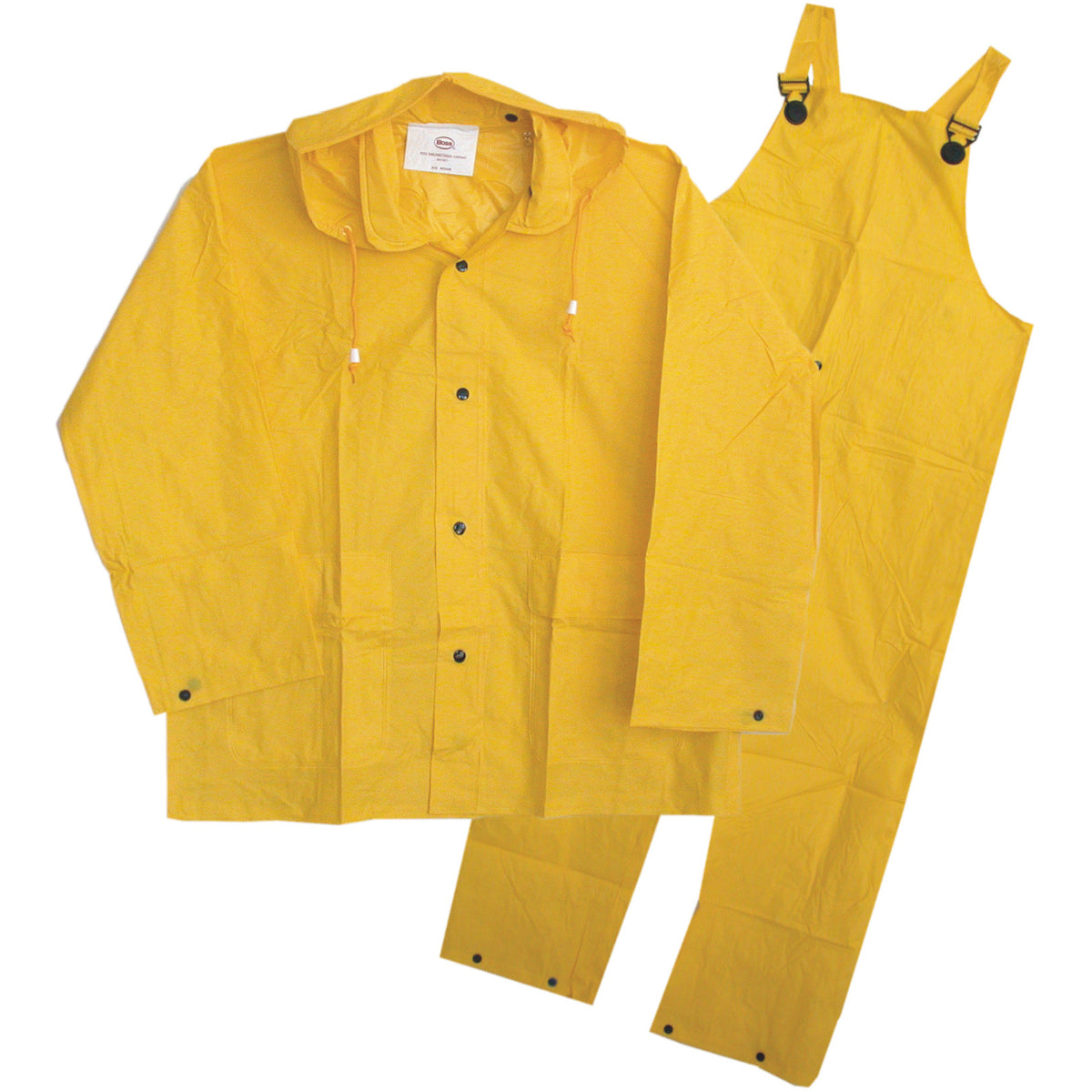 Boss 3PR0501Y PVC Bib Overalls Yellow