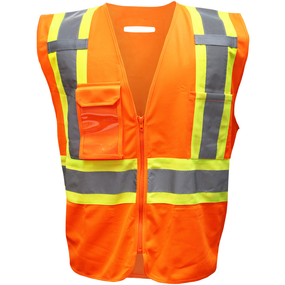 Boss 3PPF9200 Hi-Vis Apparel X-Back Vest Polyester Orange