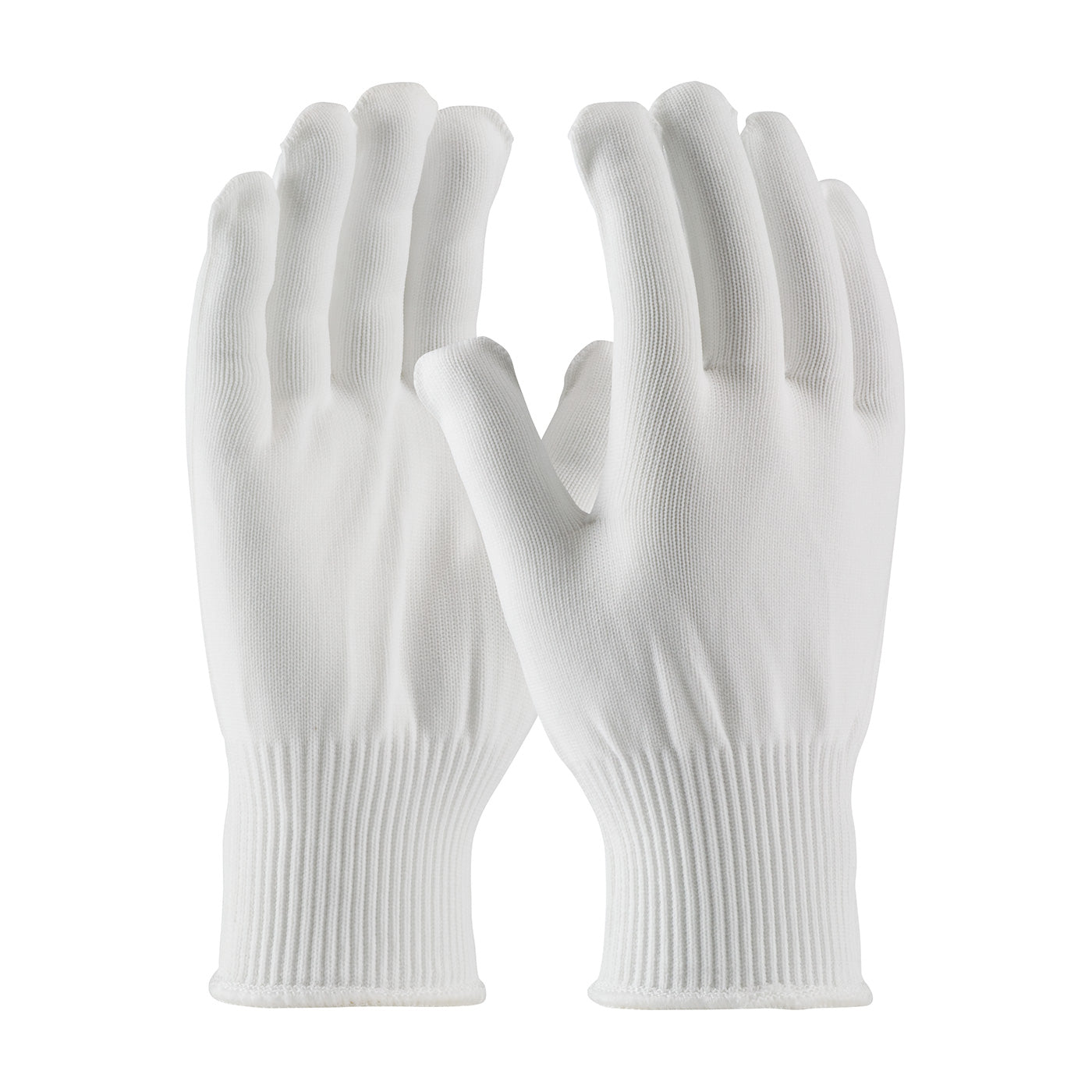 CleanTeam 40-750 Cleanroom Gloves Nylon Medium Weight Seamless Knit White