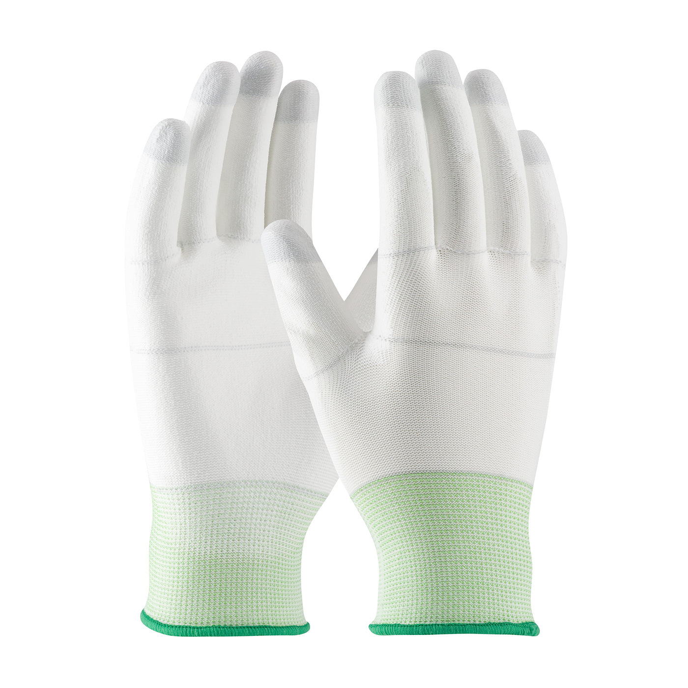 CleanTeam 40-C125 Cleanroom Gloves Nylon Polyurethane Coated Grip White