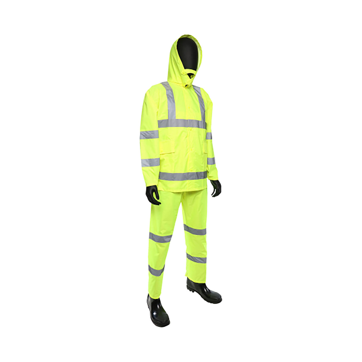 PIP 4033 Hi-Vis Rainwear PU Waterproof Yellow