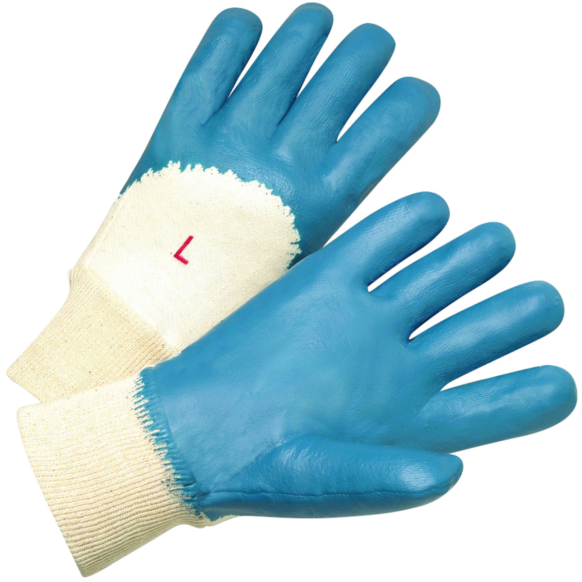 PIP 4060 Chemical Resistant Gloves Nitrile Interlock Liner Natural