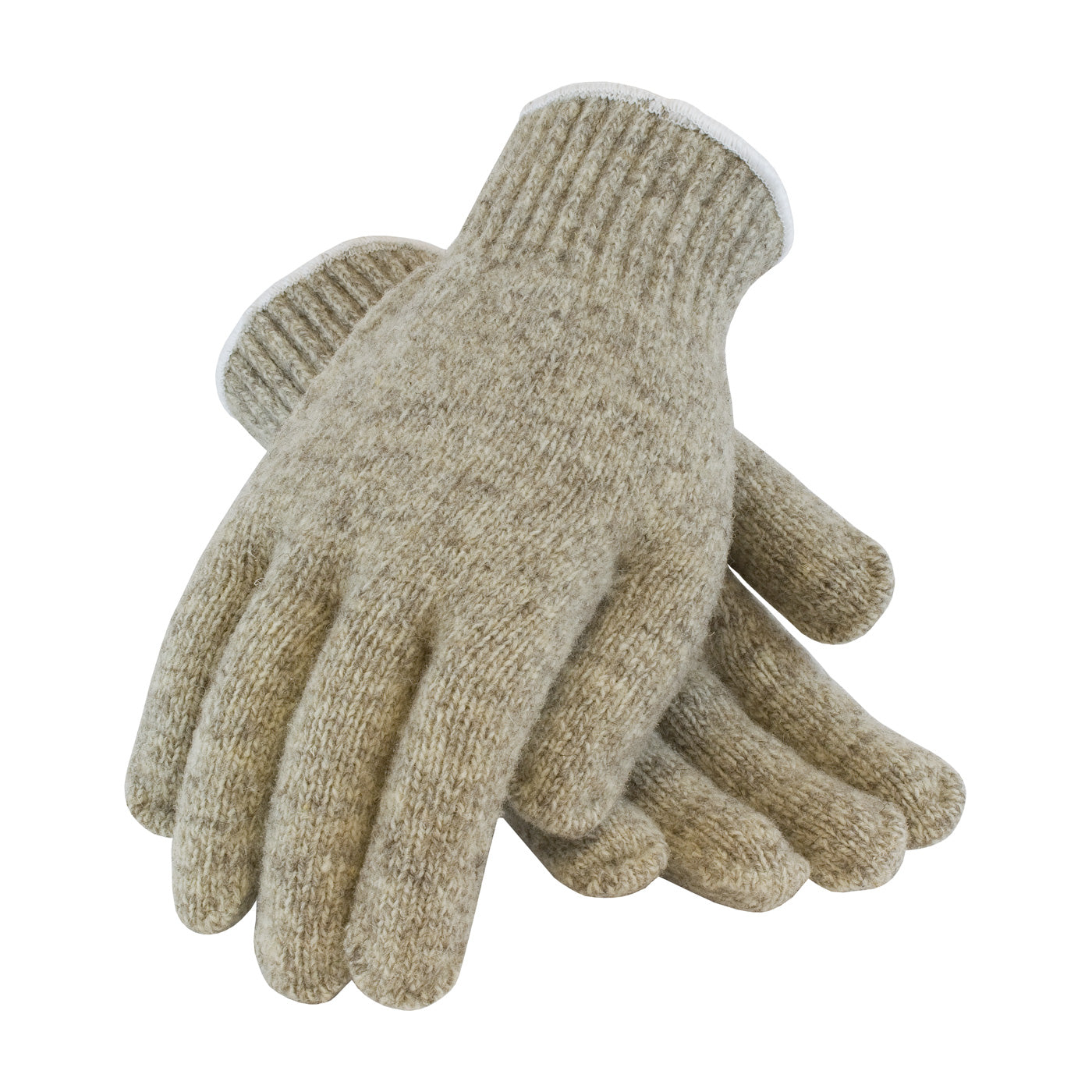PIP 41-070 Cold Protection Gloves Ragwool Seamless Knit Beige
