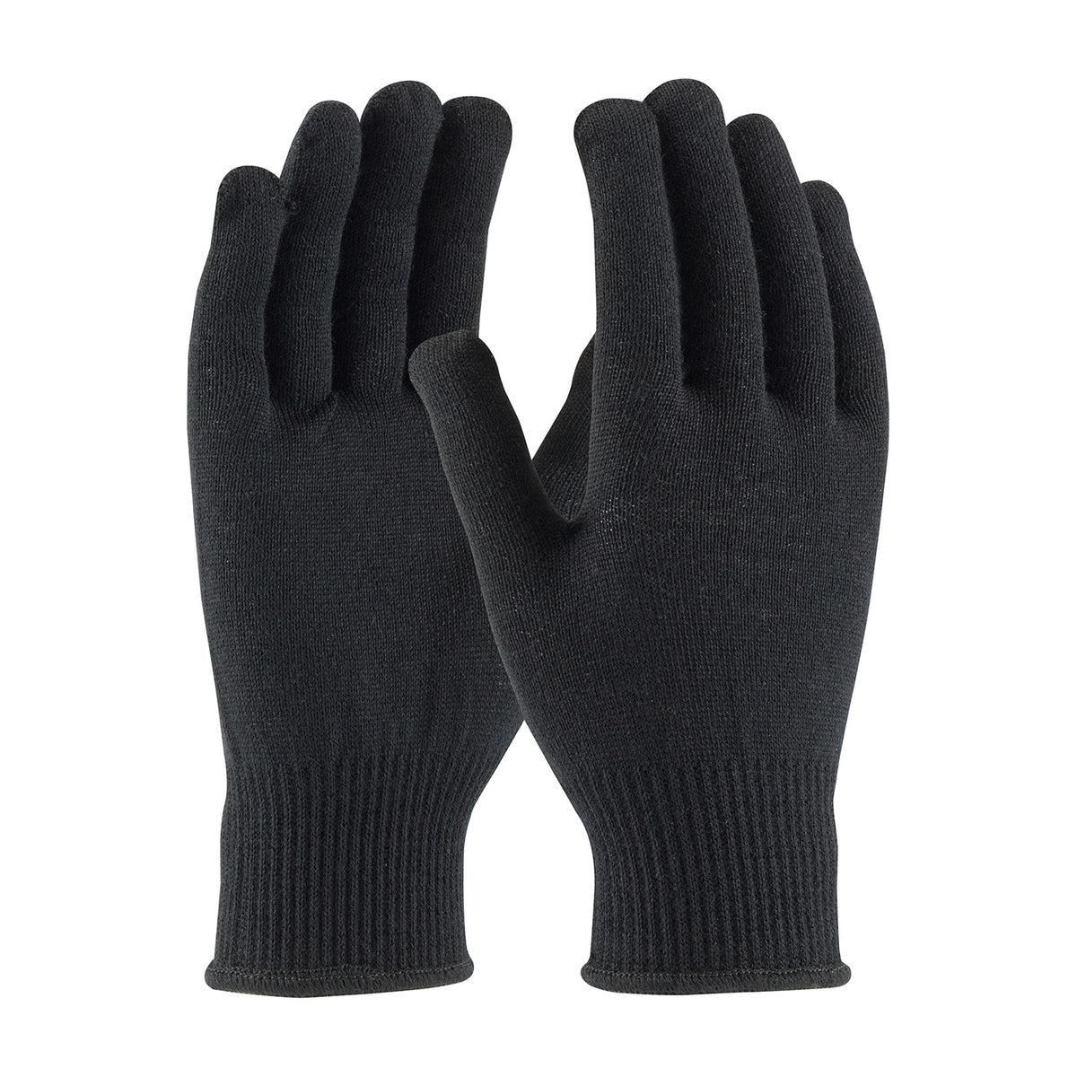 PIP 41-130 Cold Protection Gloves Merino Wool Seamless Knit Black