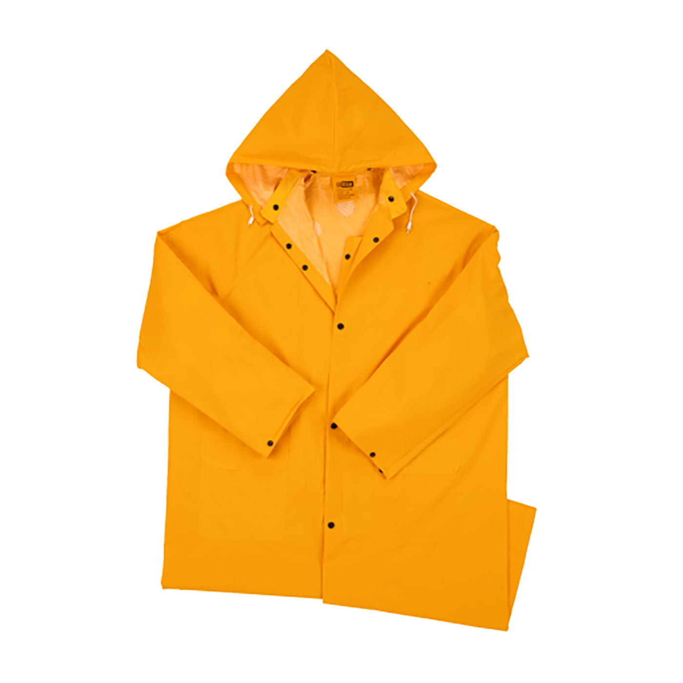 PIP 4148 Rainwear PVC 0.35mm Detachable Hood Yellow