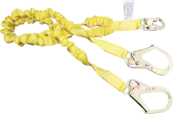 French Creek 424AS shock absorbing lanyard ANSI Z359.1-2007, Meets or exceeds all OSHA requirements