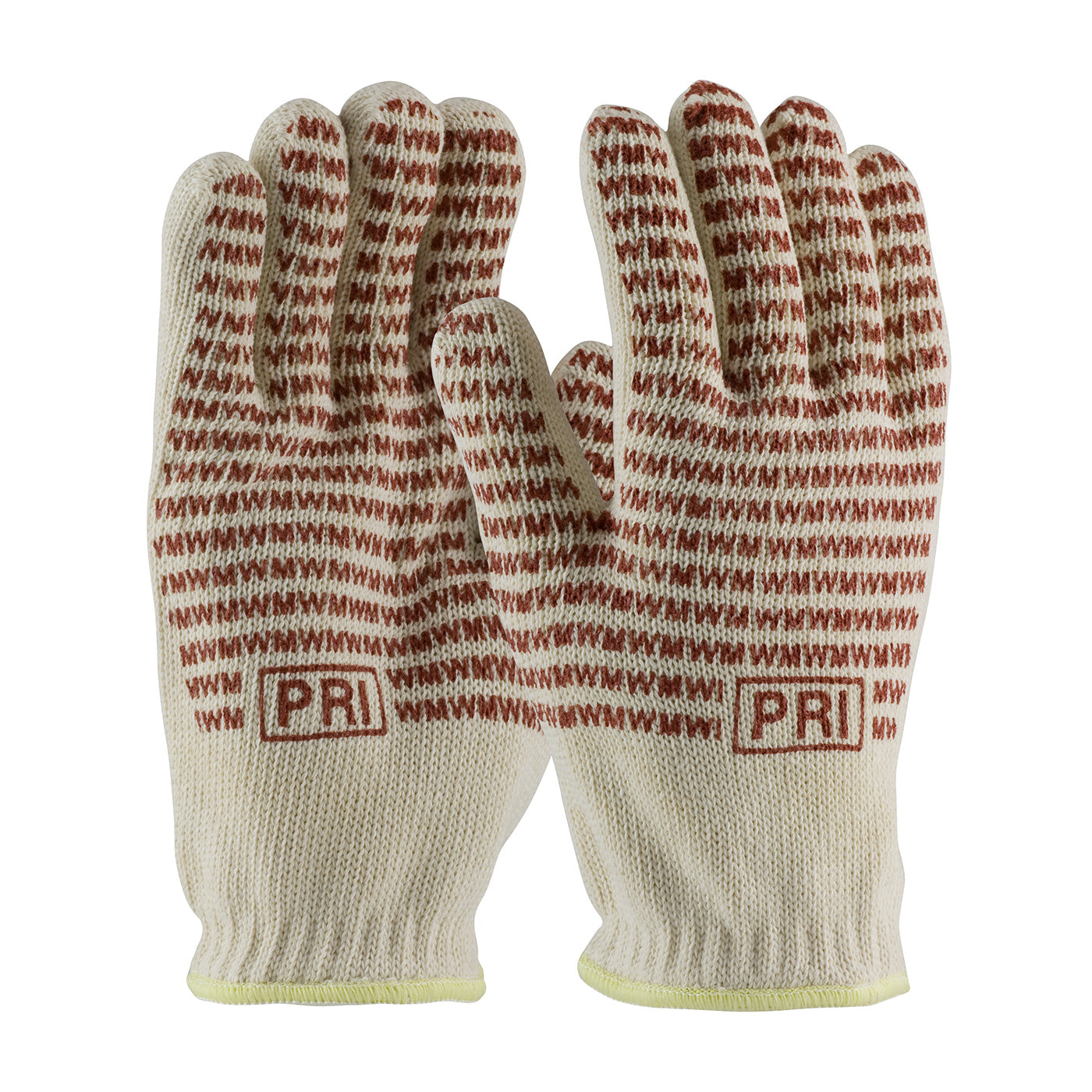 PIP 43-502 Heat Resistant Gloves Cotton Nitrile Coating Natural