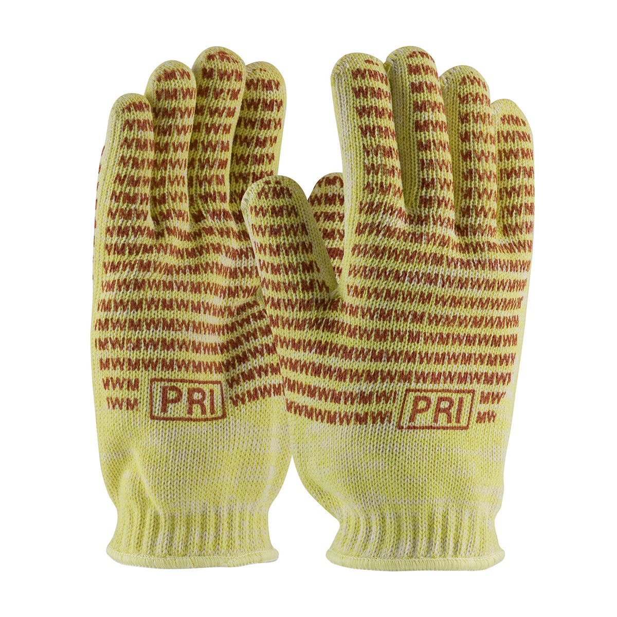 PIP 43-552 Heat Resistant Gloves Kevlar Cotton Nitrile Yellow