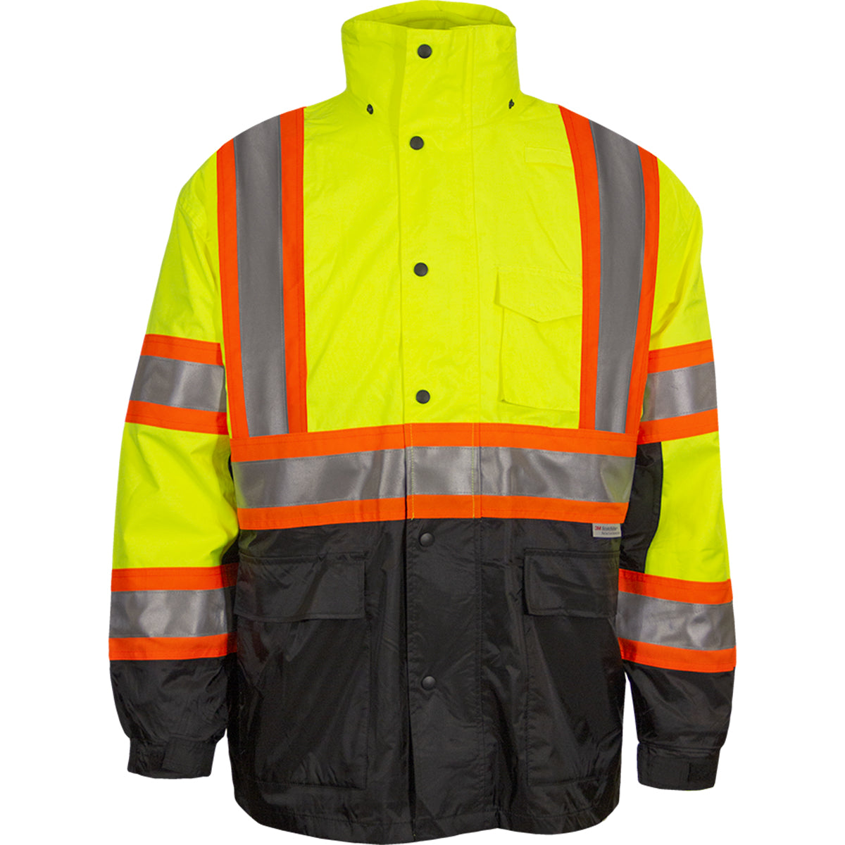 Reflective Apparel 431CX Hi-Vis Parka Yellow/Black