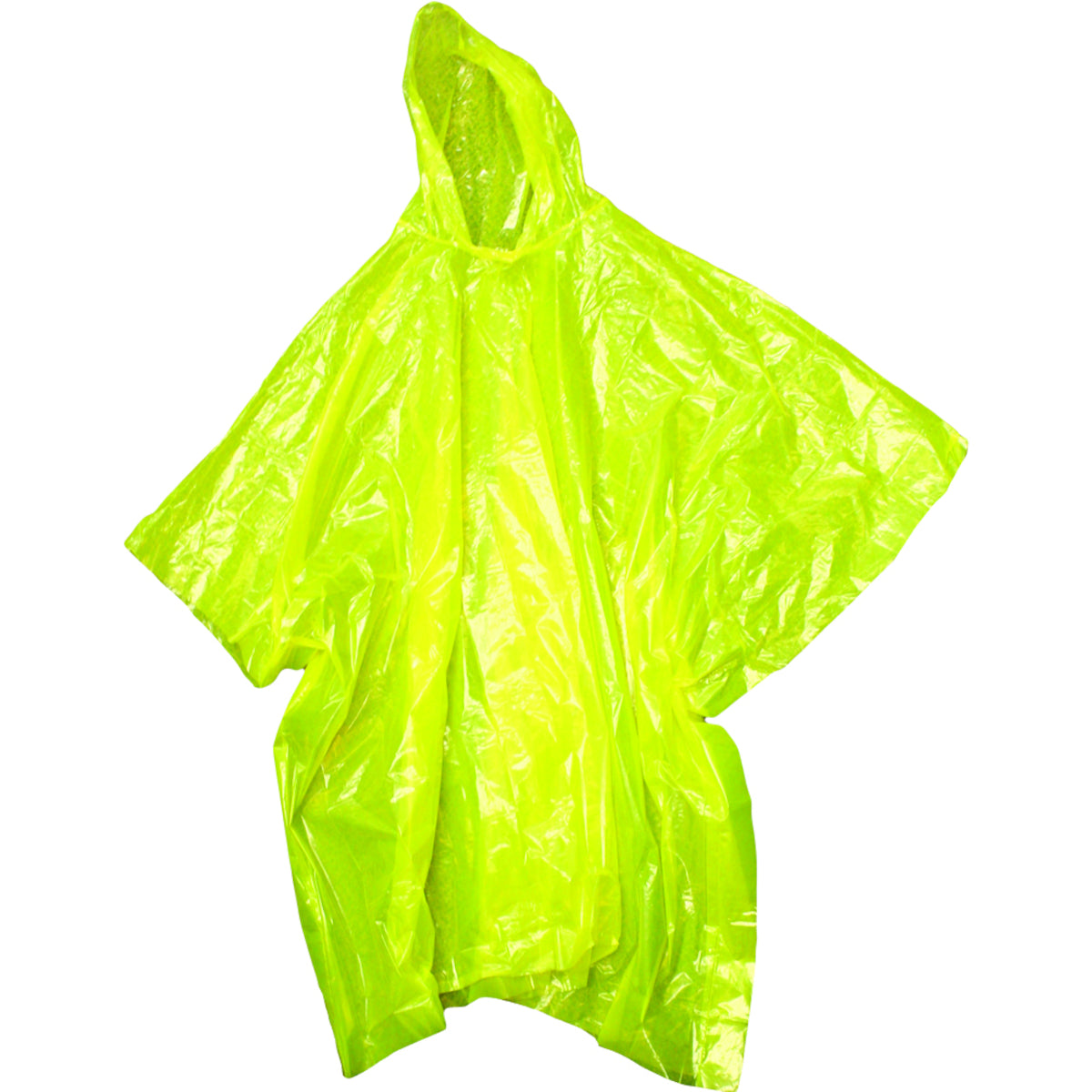 Boss 43 Waterproof Sport Poncho with Hood Yellow
