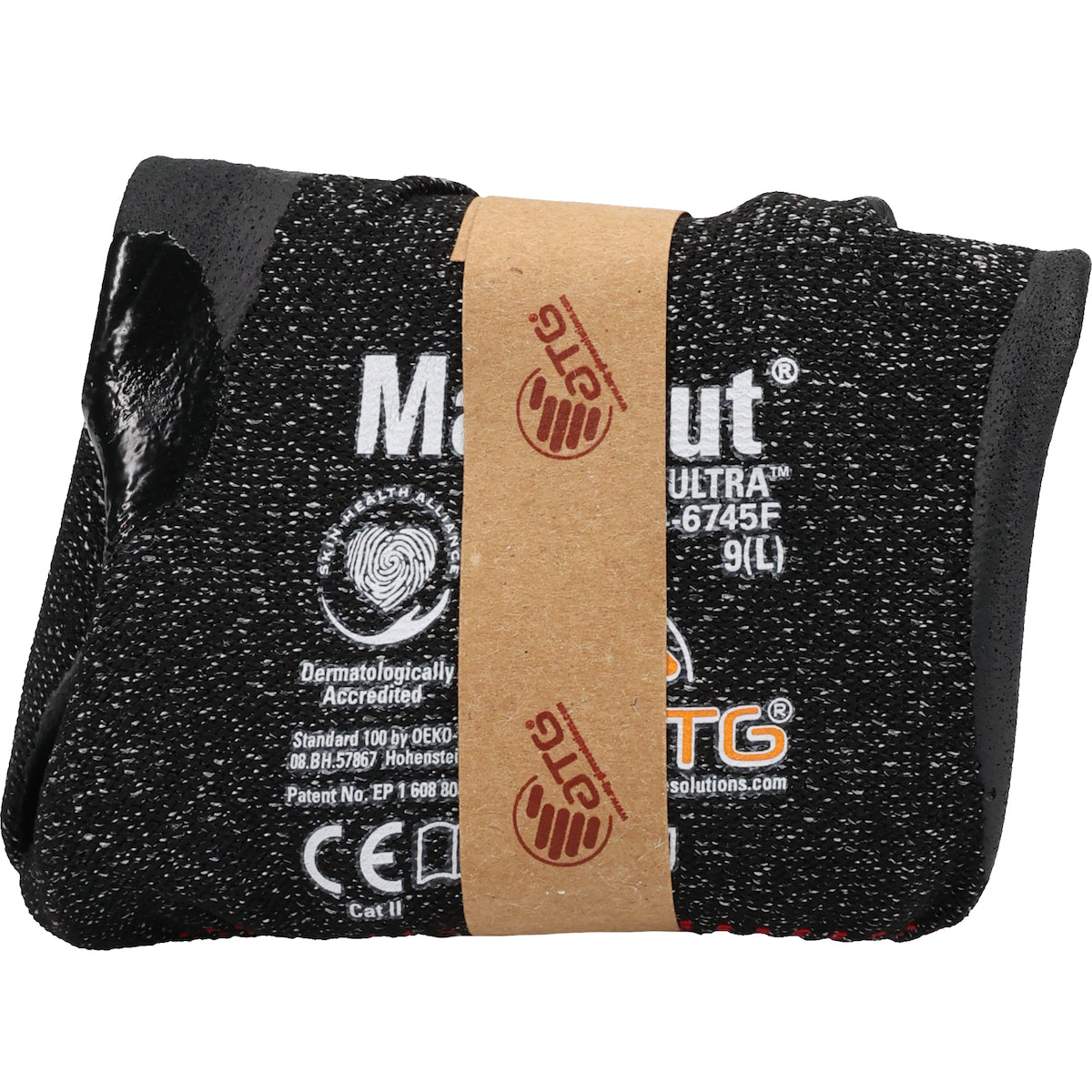 ATG 44-6745FV Cut Resistant Gloves Nitrile Coated Black