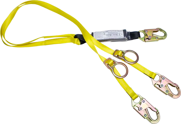 French Creek 440ADD shock absorbing lanyard ANSI Z359.1-2007, Meets or exceeds all OSHA requirements