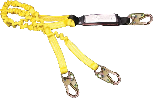 French Creek 440AS shock absorbing lanyard ANSI Z359.1-2007, Meets or exceeds all OSHA requirements