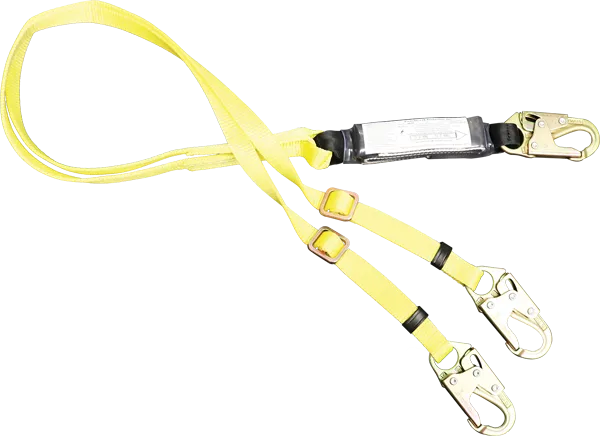 French Creek 440AB shock absorbing lanyard ANSI Z359.13-2013, meets or exceeds all OSHA Requirements