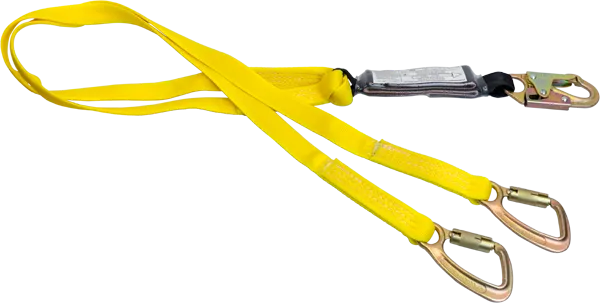 French Creek 446AW shock absorbing lanyard ANSI Z359.1-2007, Meets or exceeds all OSHA requirements