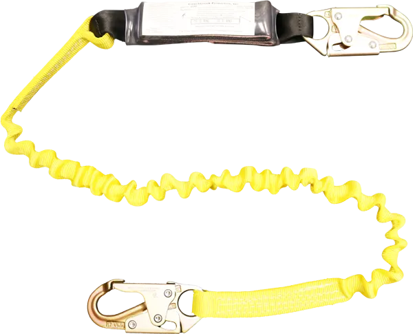 French Creek 450AS shock absorbing lanyard ANSI Z359.1-2007, Meets or exceeds all OSHA requirements