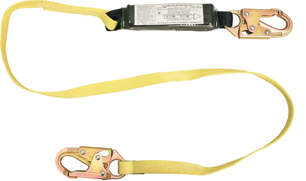 French Creek 450A shock absorbing lanyard ANSI Z359.1-2007, Meets or exceeds all OSHA requirements