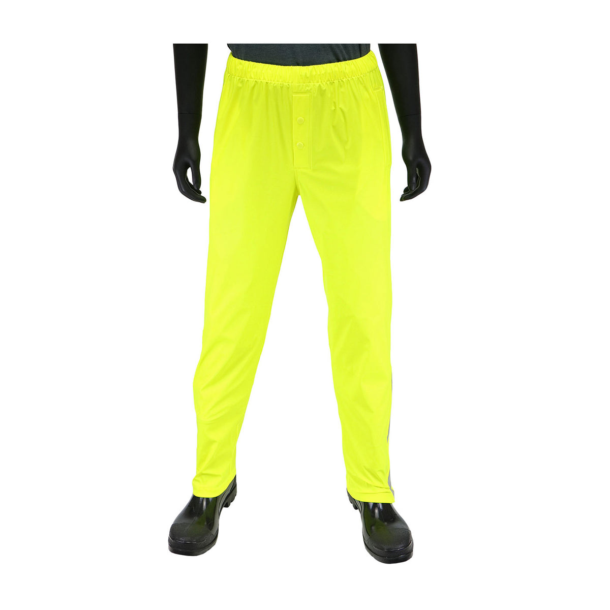 PIP 4540P Hi-Vis Rainwear Stretch Rain Pants Hi-Vis Yellow
