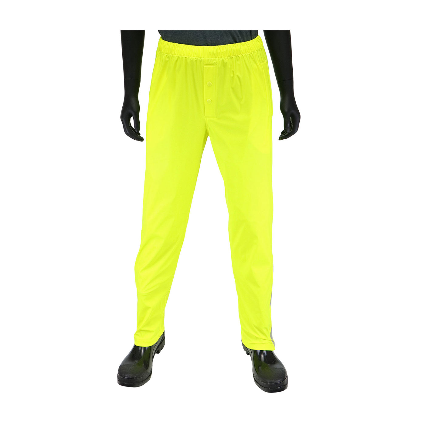PIP 4540P Hi-Vis Rainwear Stretch Rain Pants Hi-Vis Yellow