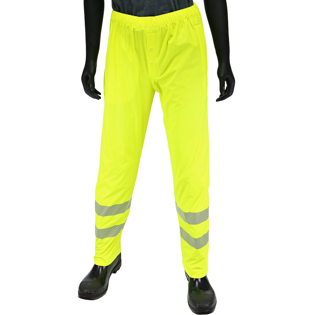 PIP 4541P Hi-Vis Rainwear Waterproof Rain Pants Hi-Vis Yellow