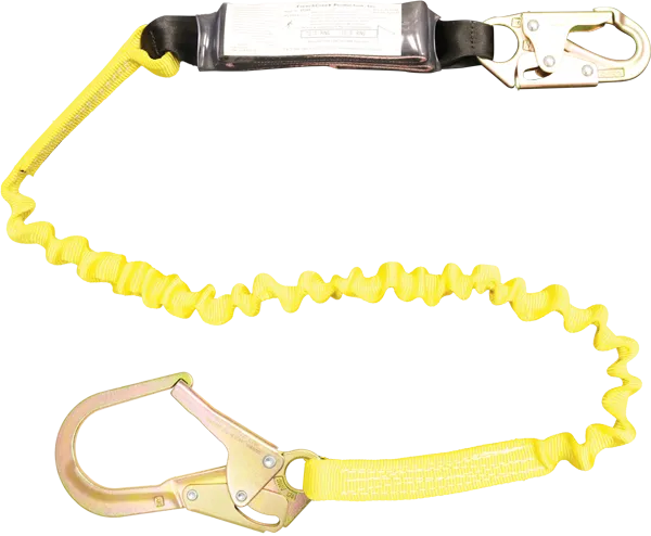 French Creek 454AS shock absorbing lanyard ANSI Z359.1-2007, Meets or exceeds all OSHA requirements