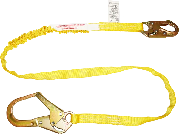 French Creek 464A shock absorbing lanyard ANSI Z359.1-2007, Meets or exceeds all OSHA requirements