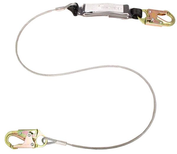 French Creek 470A shock absorbing lanyard ANSI Z359.1-2007, Meets or exceeds all OSHA requirements