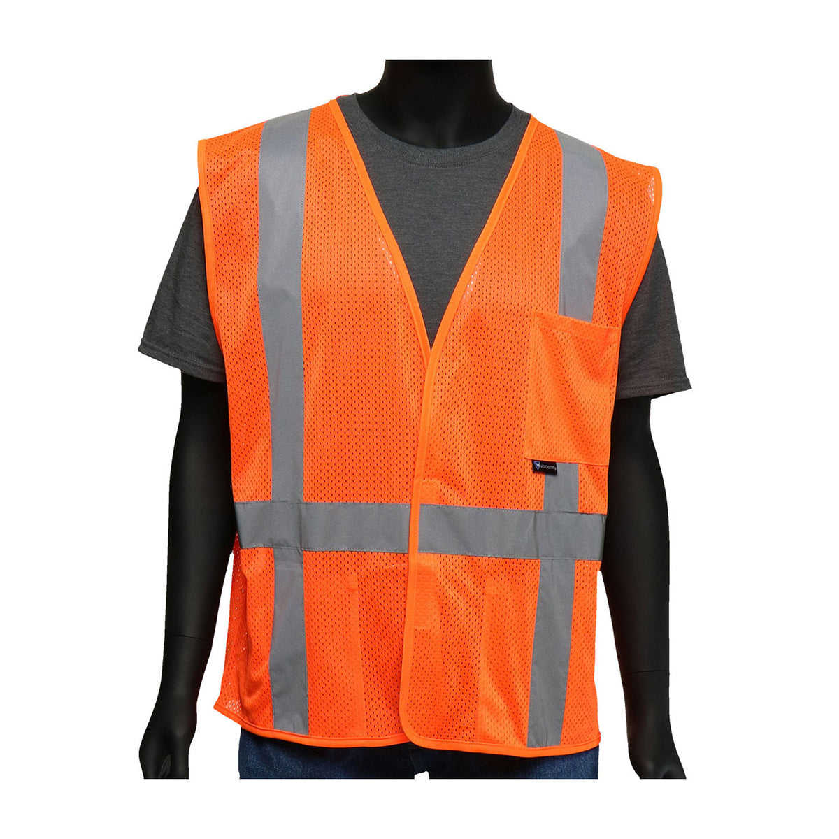 PIP 47218 Hi-Vis FR Treated Mesh Vest Hi-Vis Orange