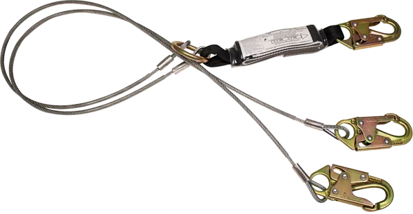 French Creek 480A shock absorbing lanyard ANSI Z359.1-2007, Meets or exceeds all OSHA requirements