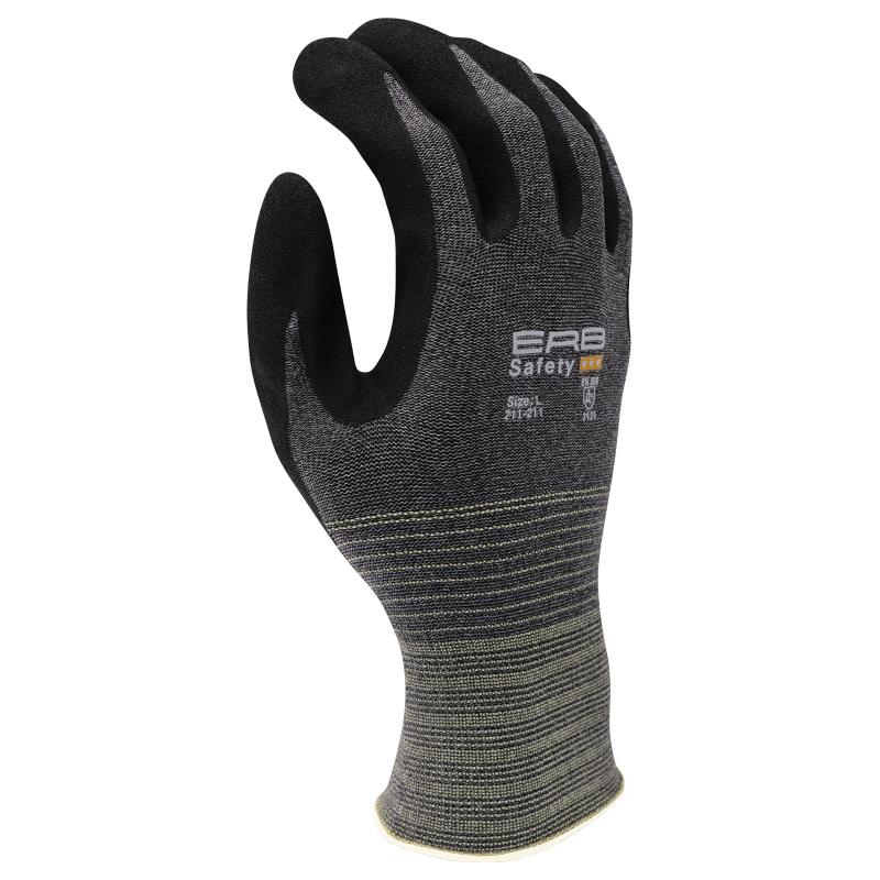211-211 Premium Nitrile Sandy Coated Nylon Knit Glove 1dozenpair