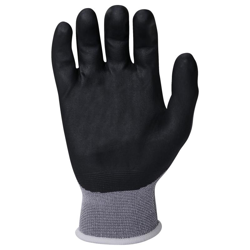 211-110 15G (N100) Gray Nylon Nitrile Glove 12pairs