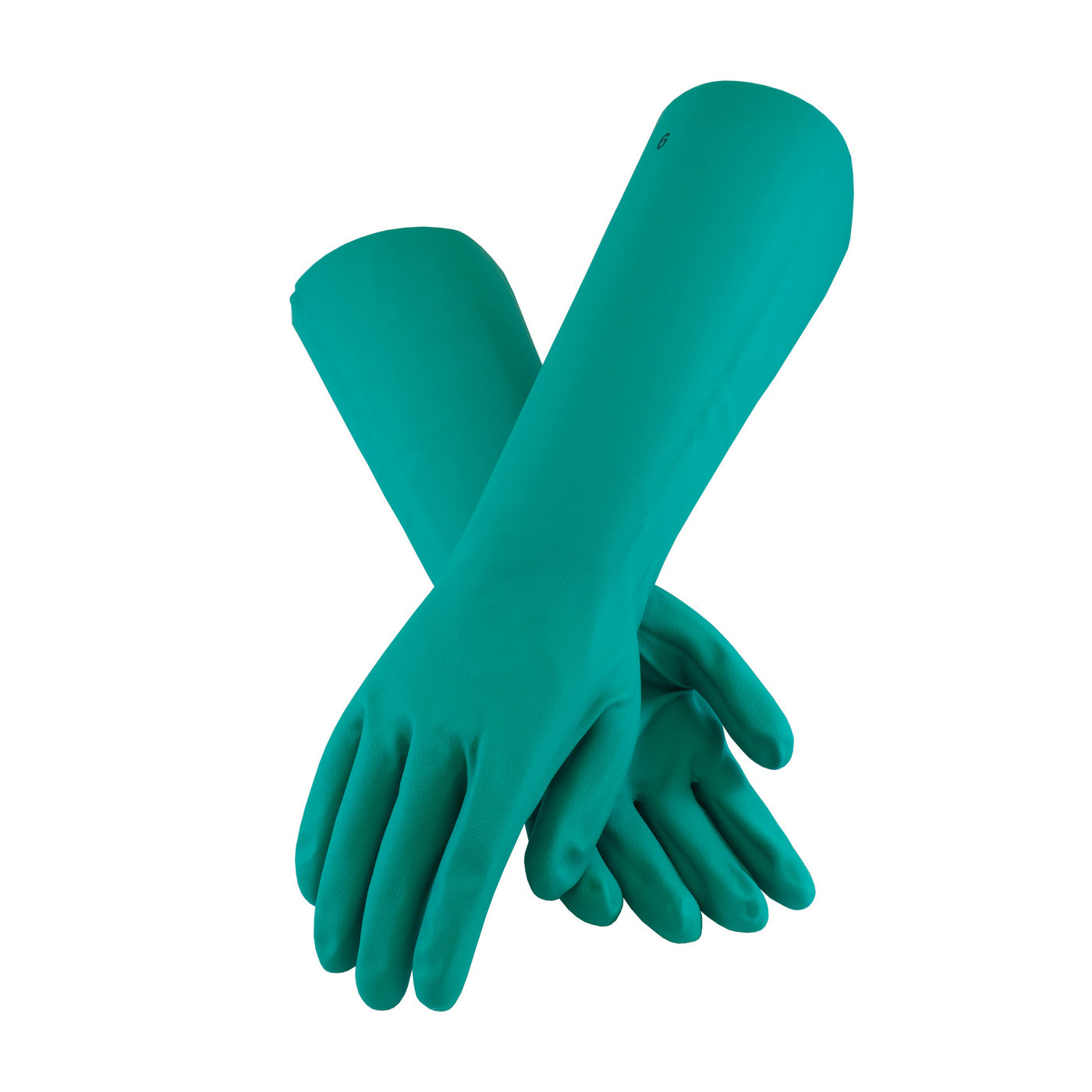 Assurance 50-N2272G Chemical Resistant Gloves Nitrile Sandpatch Grip Green