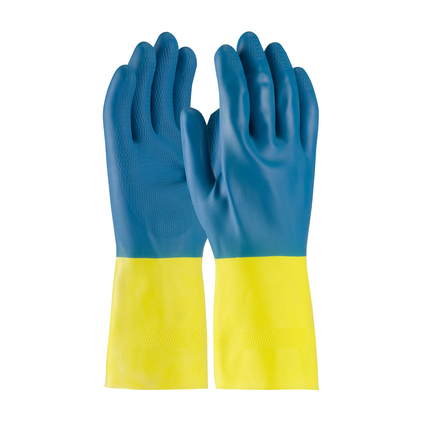 Assurance 52-3671 Chemical Resistant Gloves Neoprene/Latex Blue