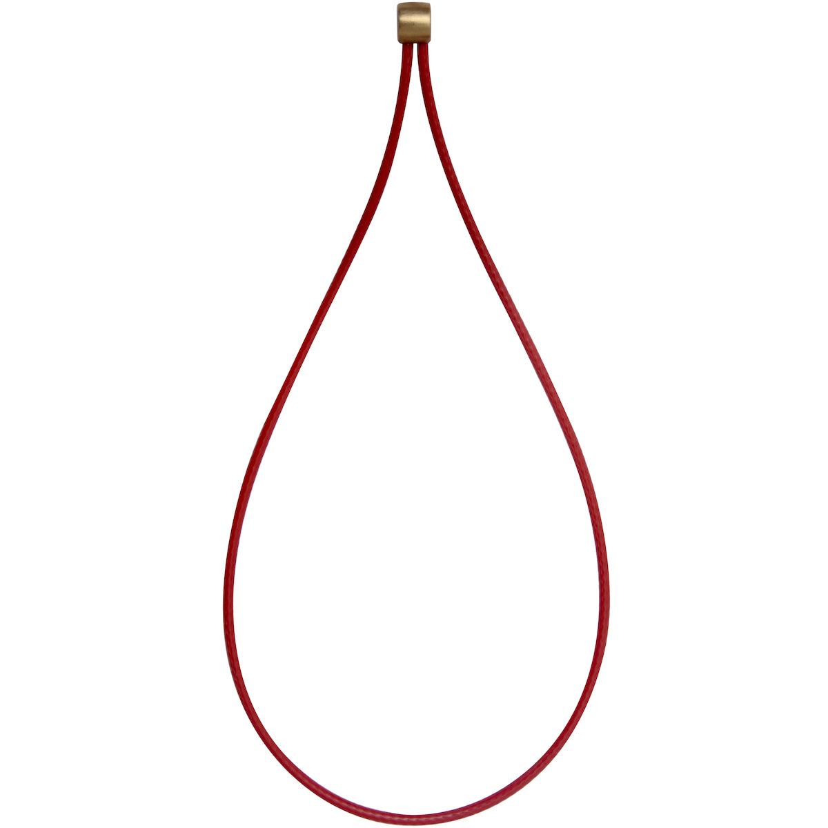 PIP 533-100801 Tool Tethering Wire Sling Loop Stainless Steel Red